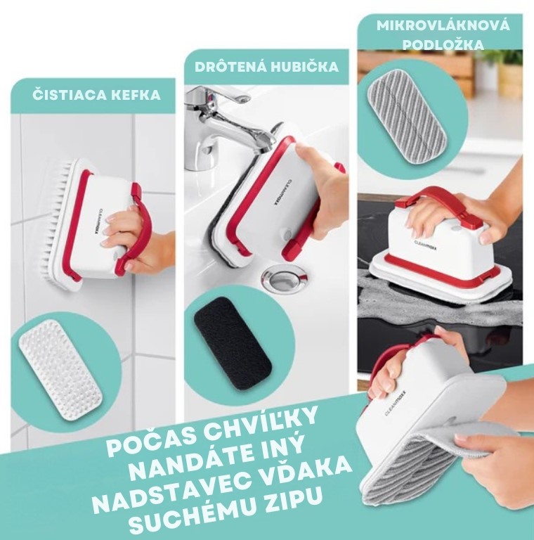 CleanMaxx AKU vibračný mop AVP-13350 (3)
